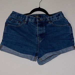 Forever 21 blue Jean Shorts